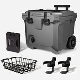 BrüTank 35-Quart Ultimate Day Trip Cooler Bundle | Charcoal