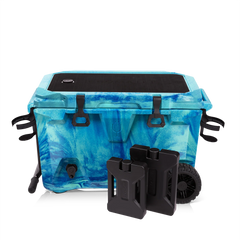 BrüTank 55-Quart Double Drink Holder Cooler Bundle