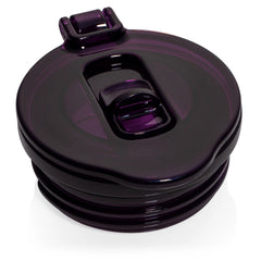 Champagne Flute Straw Lids | (Black, Purple and Clear)