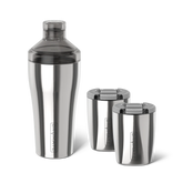 Cocktail Shaker + Rocks Bundle