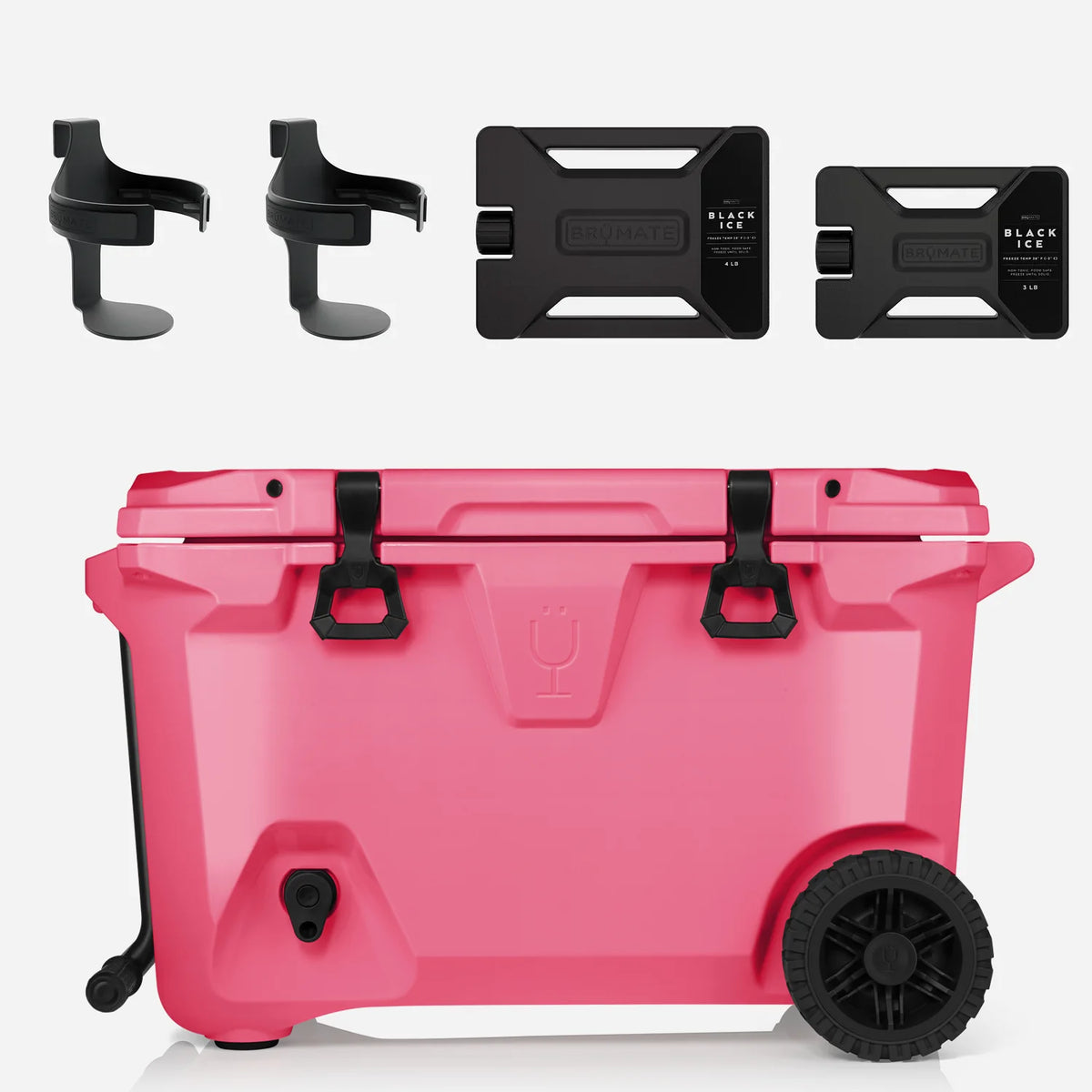 BrüTank 55-Quart Double Drink Holder Cooler Bundle